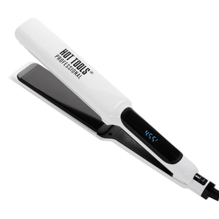 Nano Ceramic 1 1 2 XL Digital Salon Flat Iron Hot Tools Professional