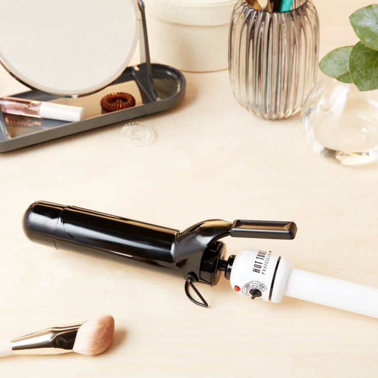 1 Nano Ceramic Salon Curling Iron Wand Hot Tools Professional