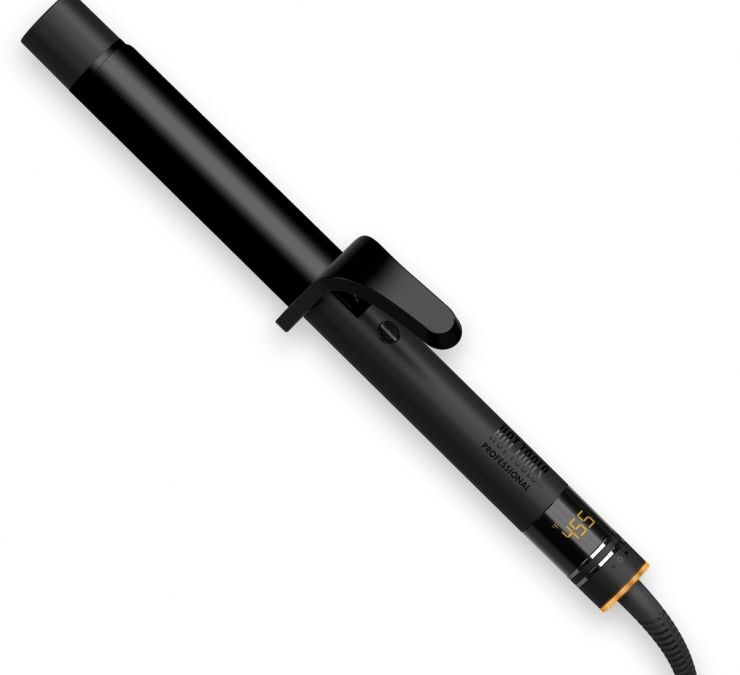 Black Gold 1 ¼” Digital Salon Curling Iron