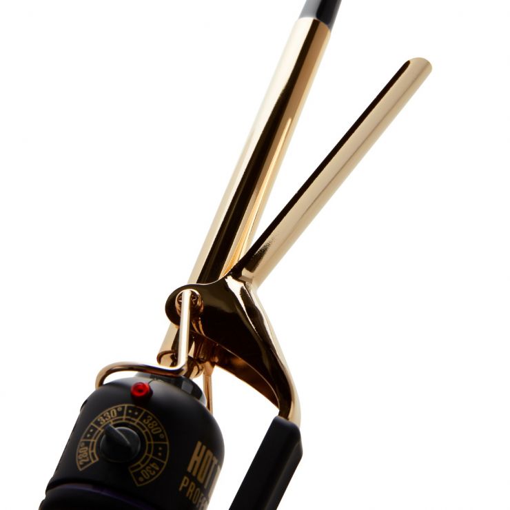 24K Gold Curling Iron Wand Hot Tools Professional