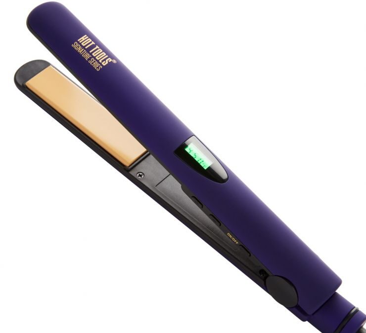 Purple Ceramic Digital Flat Iron